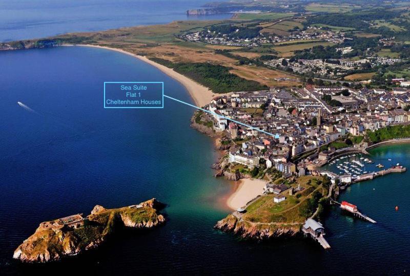 "Sea Suite" Tenby Dış mekan fotoğraf